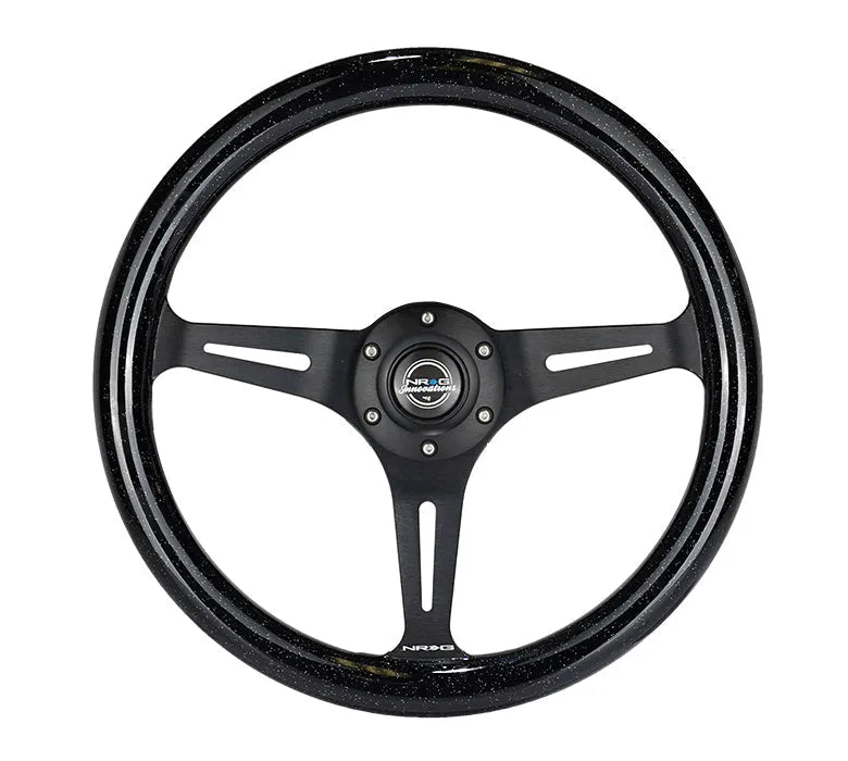 NRG 350MM 1.5" DEEP DISH WOOD GRAIN STEERING WHEEL
