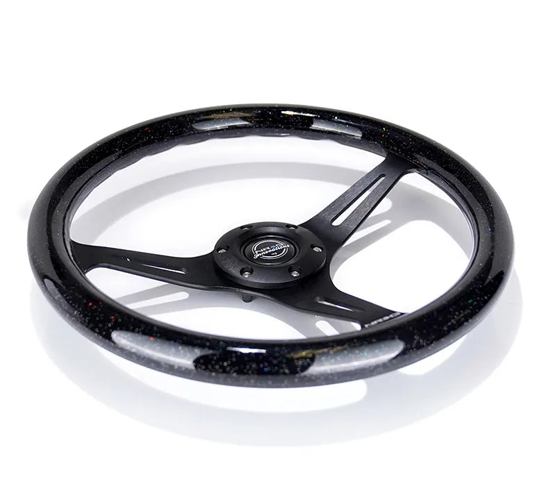 NRG 350MM 1.5" DEEP DISH WOOD GRAIN STEERING WHEEL