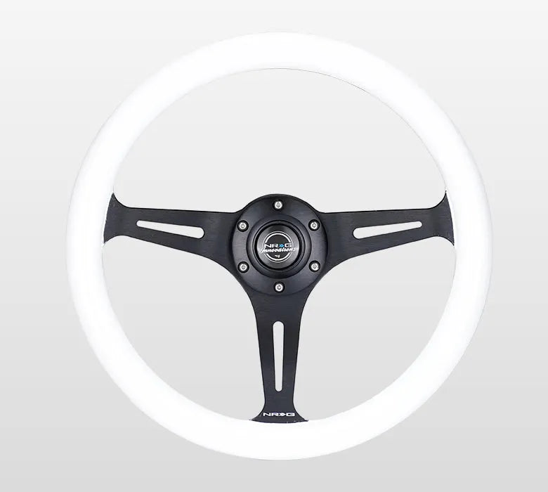 NRG 350MM 1.5" DEEP DISH WOOD GRAIN STEERING WHEEL