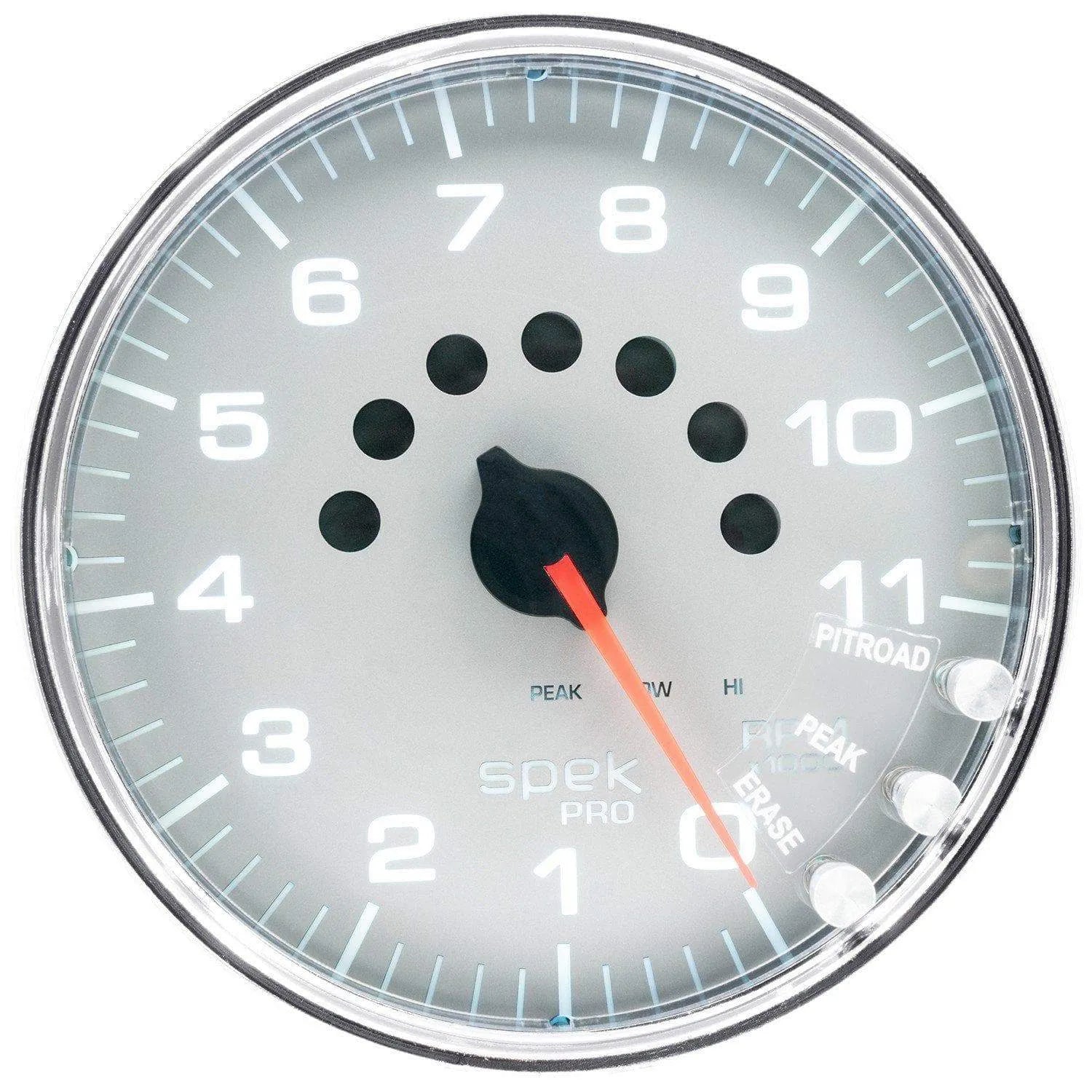 Autometer Spek-Pro 5" Tachometer W/Shift Light 11K RPM