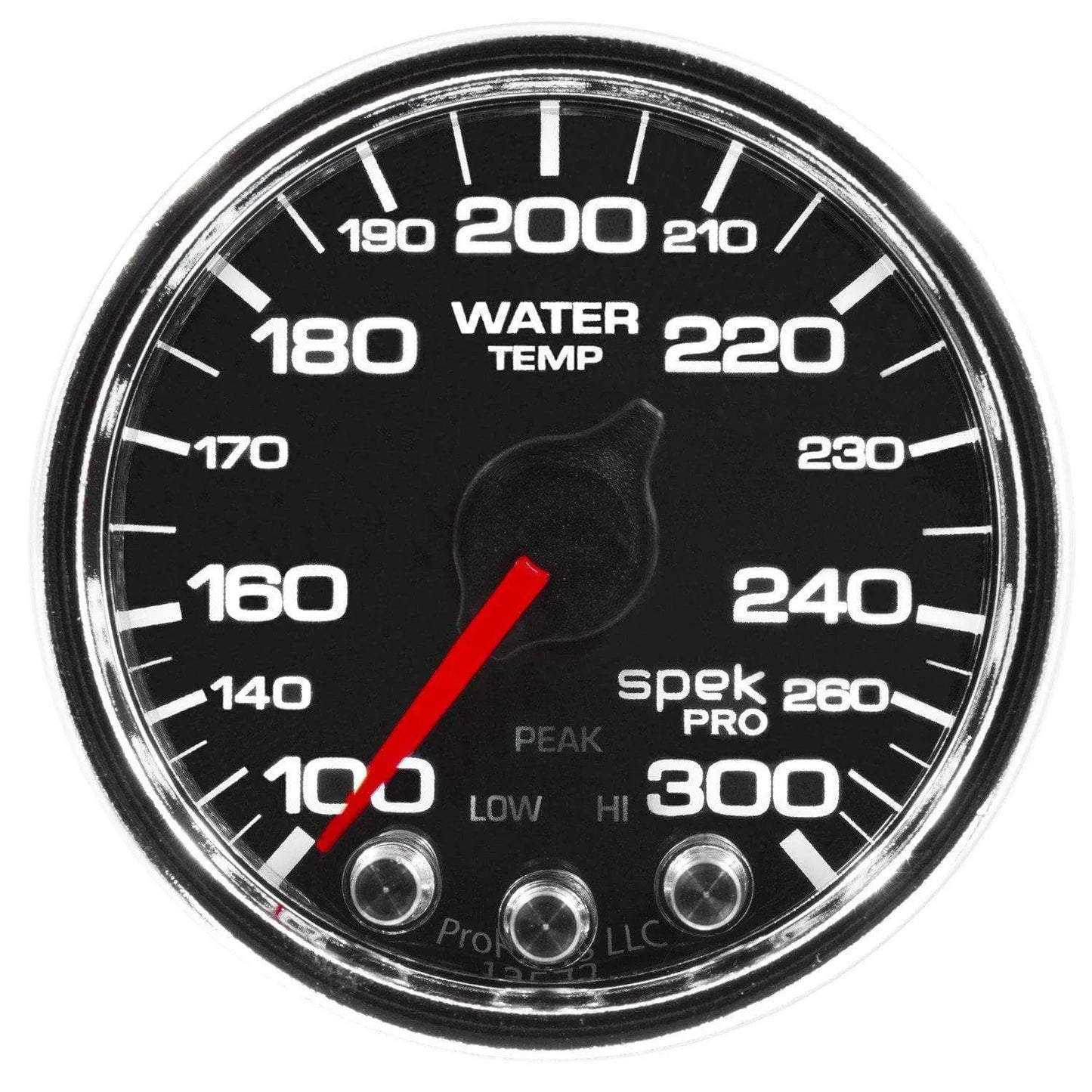 Autometer Spek-Pro 2 & 1/16" Water Temp Gauge 100-300F