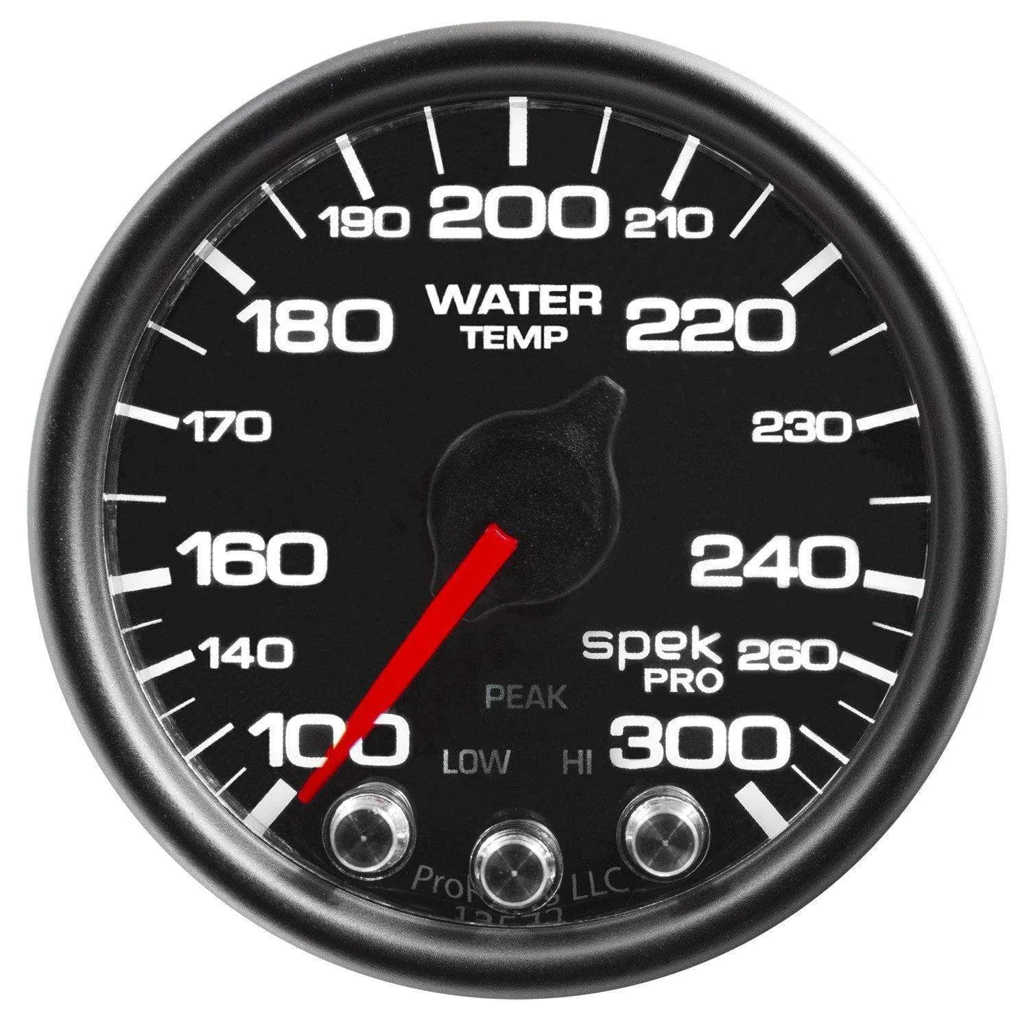Autometer Spek-Pro 2 & 1/16" Water Temp Gauge 100-300F