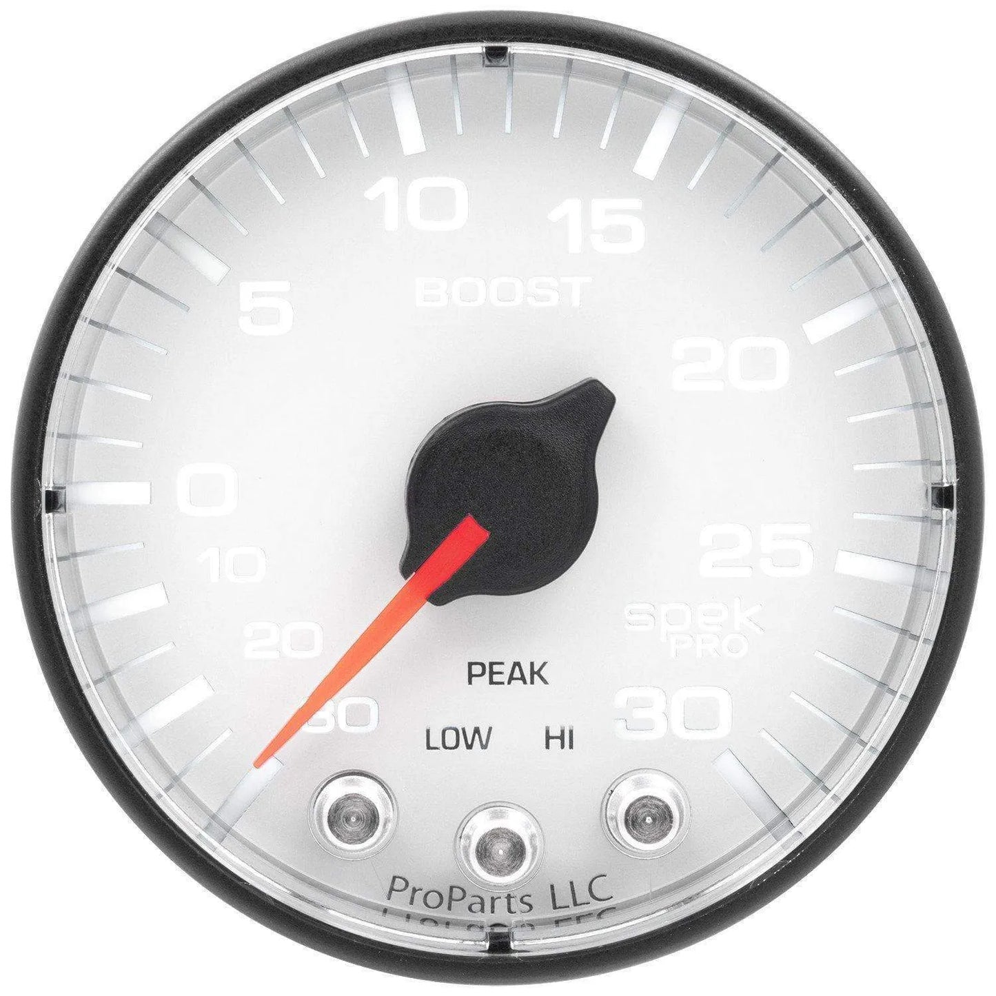 Autometer Spek-Pro 2 & 1/16" Vac/Boost Gauge 30INHG-30PSI