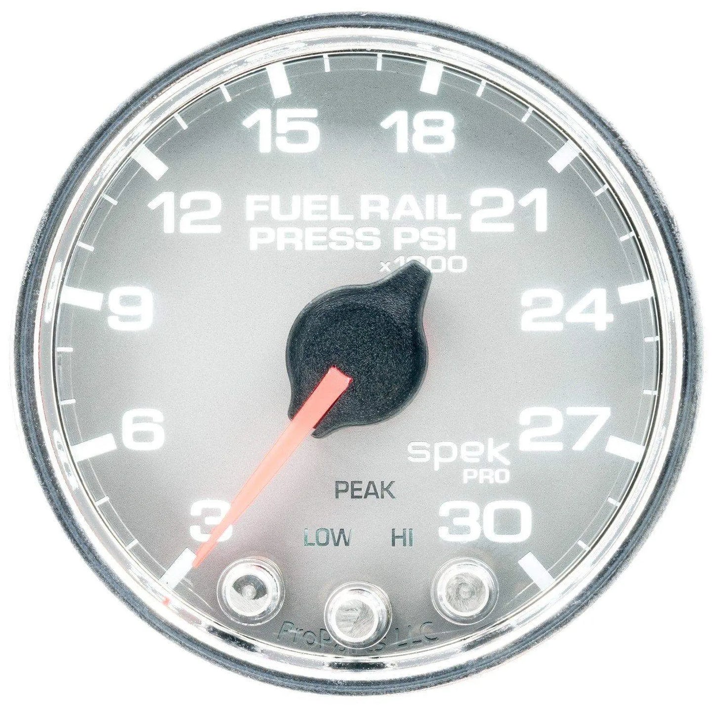 Autometer Spek-Pro 2 & 1/16" Rail Press Gauge 30KPSI