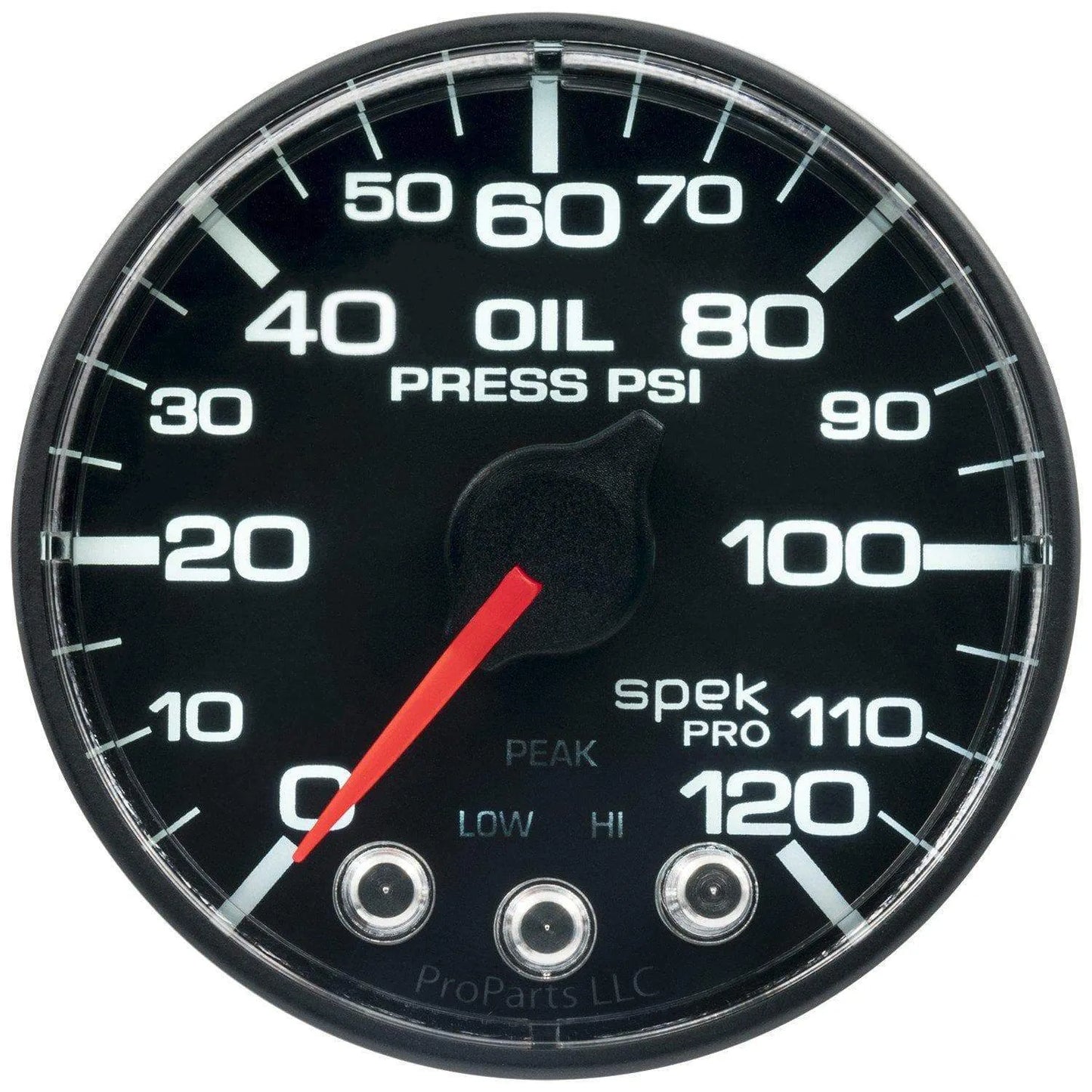 Autometer Spek-Pro 2 & 1/16" Oil Press Gauge 120PSI