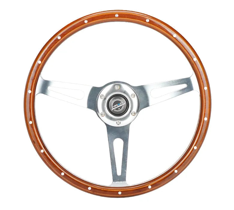 NRG CLASSIC 380MM WOOD GRAIN