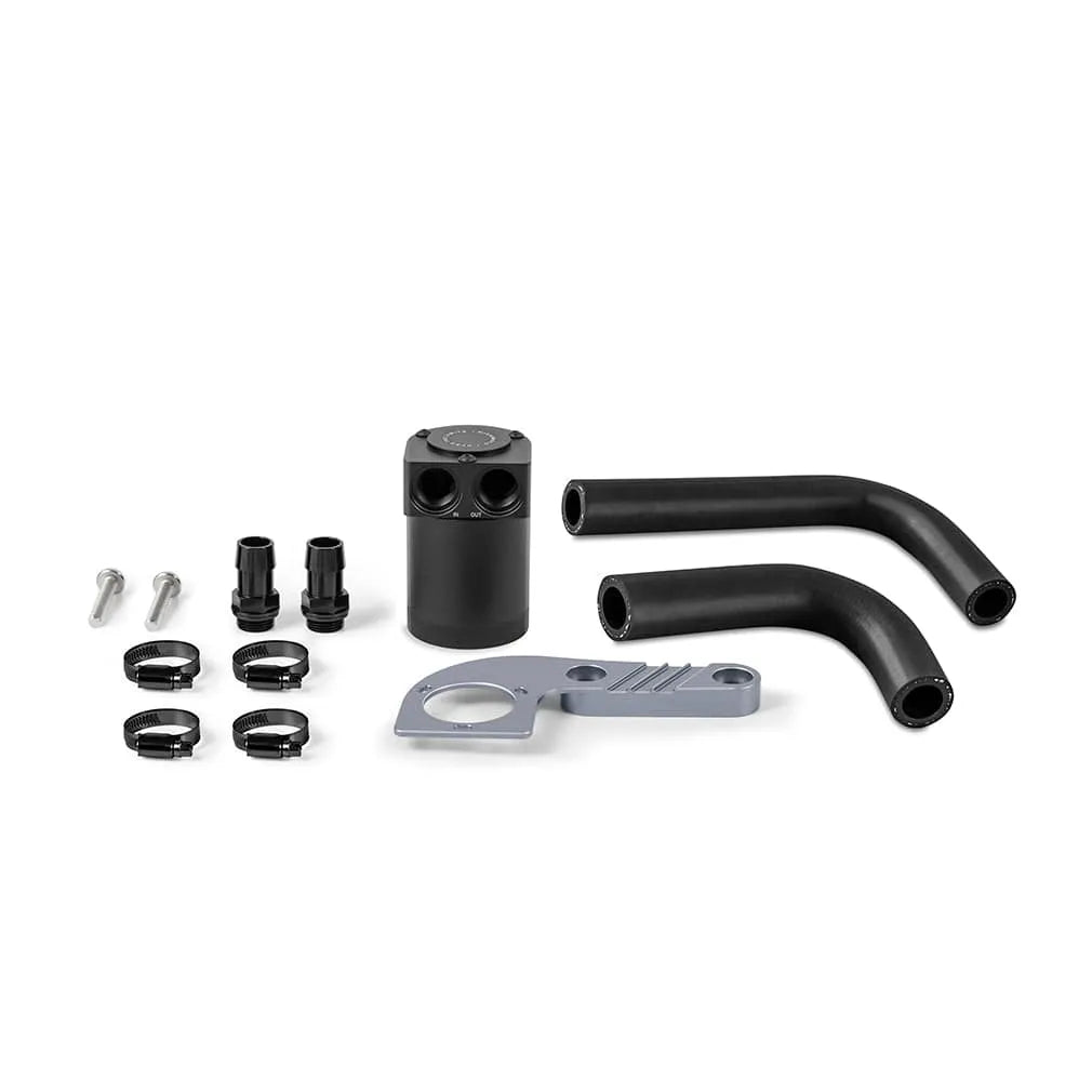 Mishimoto Baffled Oil Catch Can, fits BMW F8X M3/M4 2015-2020, Frozen Dark Grey Metallic