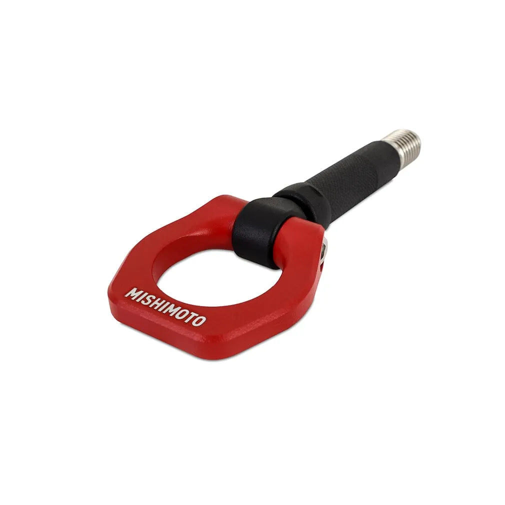Mishimoto Racing Tow Hook, Front, Fits BMW F80 M3 2015-2019, Red