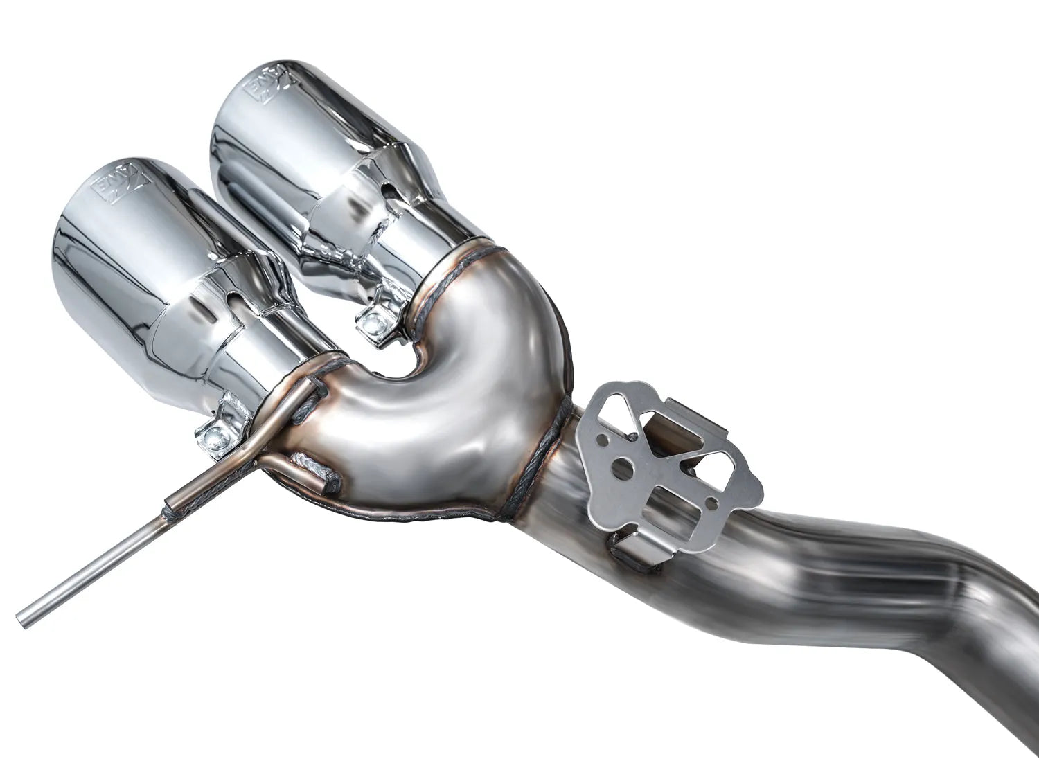 AWE Tuning Track Edition Exhaust Chrome Silver Tips for 23-24 BMW G87 M2 (3020-42487)