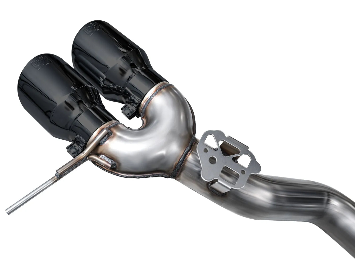 AWE Tuning Track Edition Exhaust Chrome Silver Tips for 23-24 BMW G87 M2 (3020-42487)