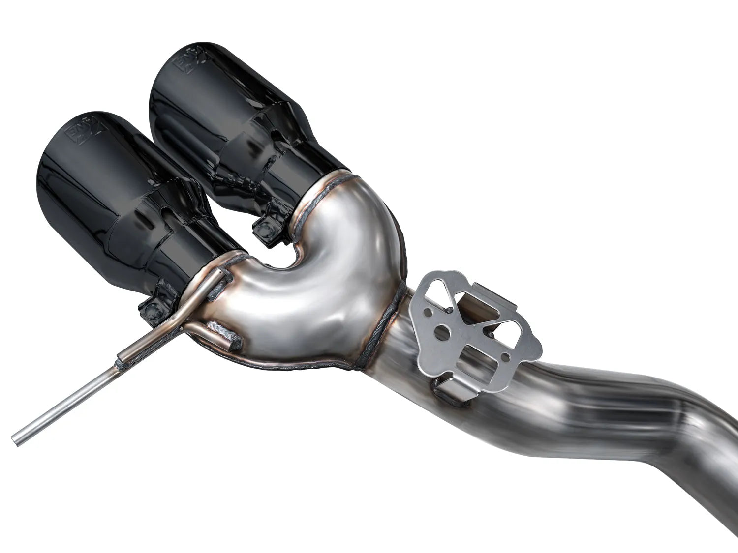 AWE Tuning Track Edition Exhaust Chrome Silver Tips for 23-24 BMW G87 M2 (3020-42487)