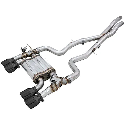 AWE Tuning AWE SwitchPath Catback Exhaust for BMW F8X M3/M4 - Chrome Silver - 3025-42070