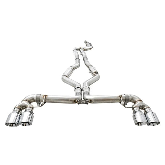 AWE Tuning Track Edition Exhaust for G2X M340i / M440i - Chrome Silver Tips (3020-42078)