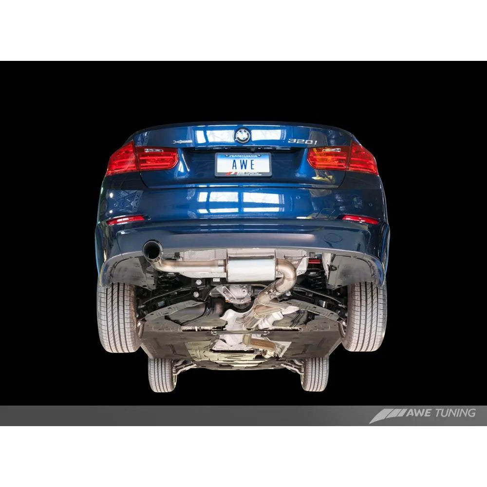 AWE Touring 3" Resonated Mid Pipe Exhaust | BMW 320i F30 (13-18) (3015-22042)