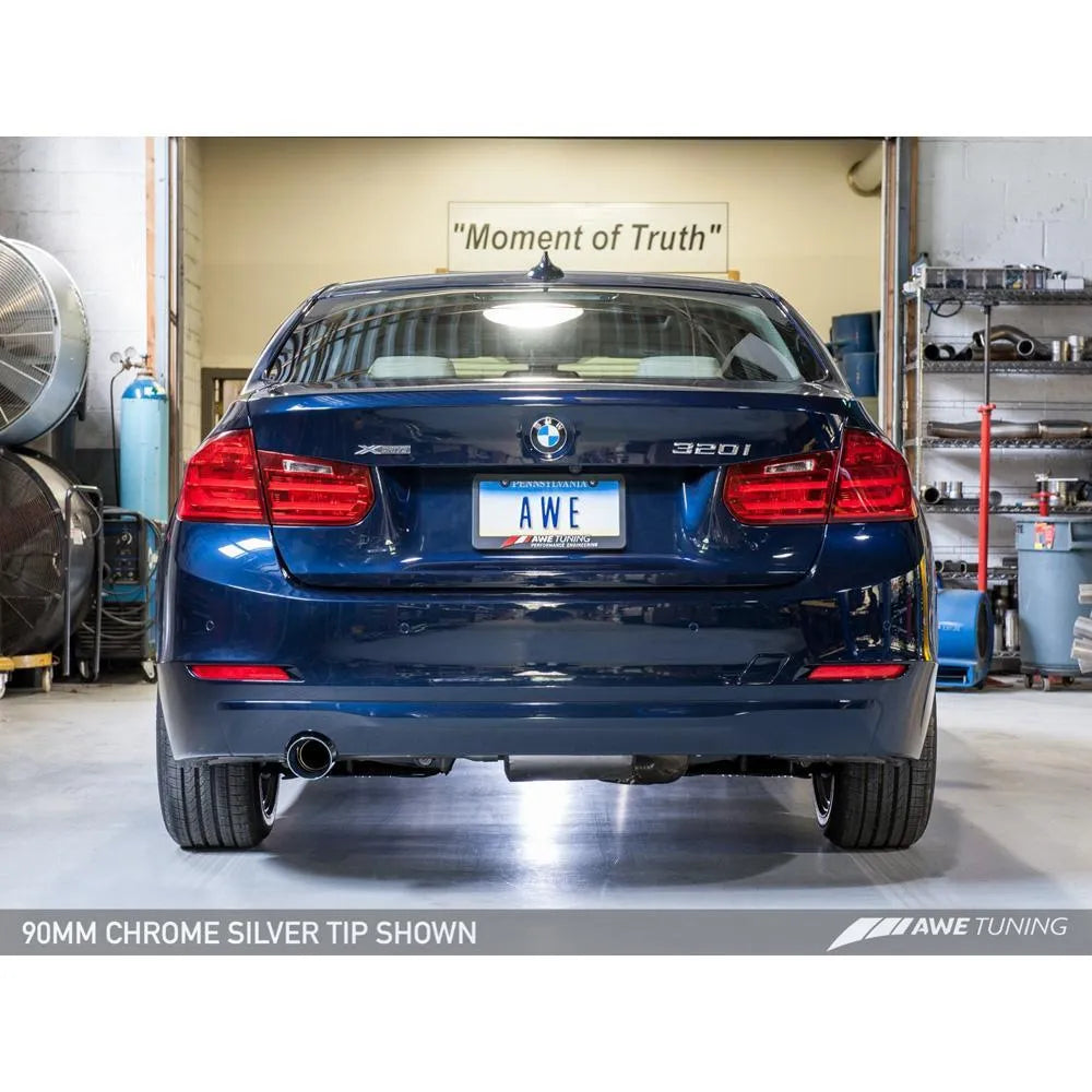 AWE Touring 3" Resonated Mid Pipe Exhaust | BMW 320i F30 (13-18) (3015-22042)