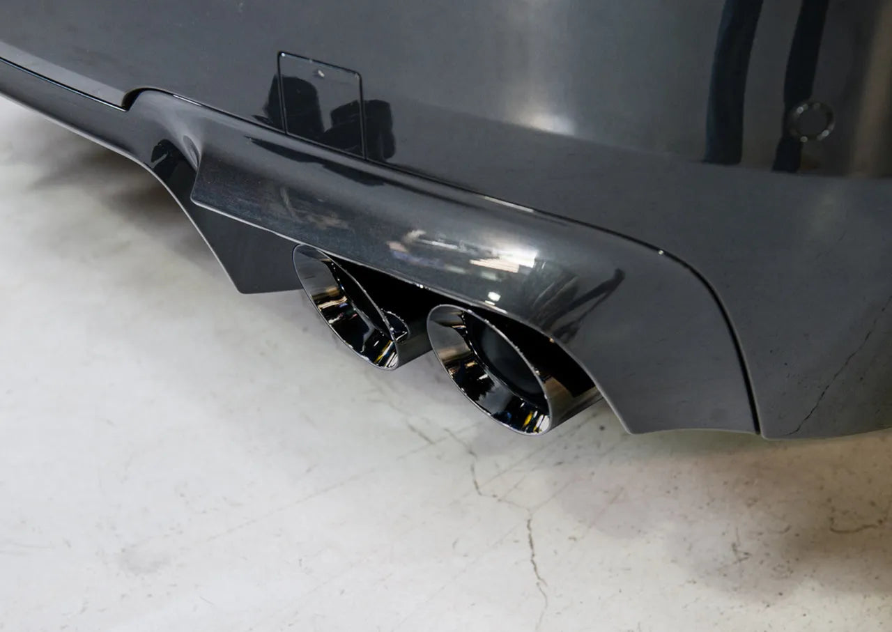 AWE Tuning Touring Edition Axle Back Exhaust for BMW F10 M5, Chrome Silver Tips (3015-42062)
