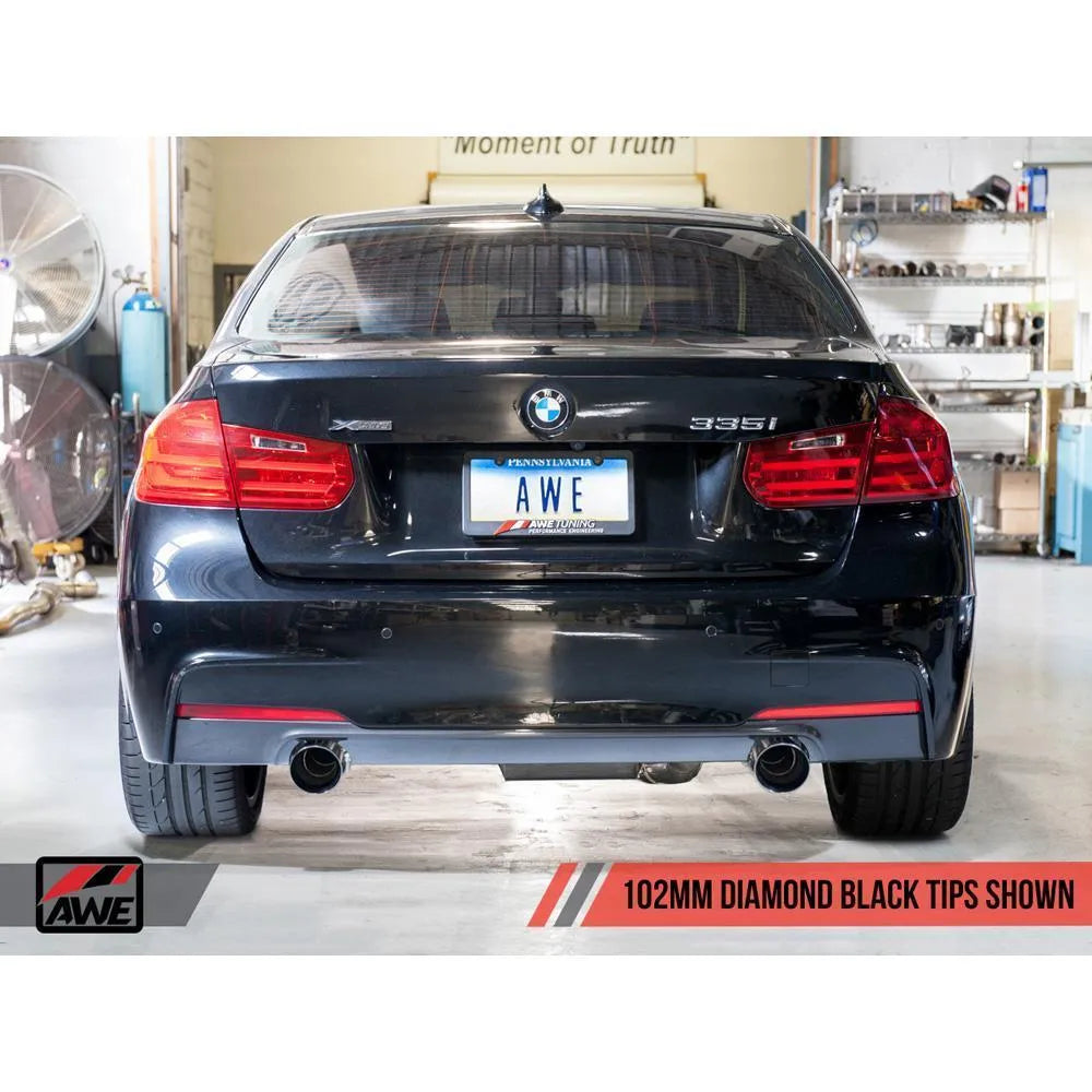 AWE Tuning Touring Axle Back Exhaust BMW F3X 335i/435i (12-16) (3010-32024)