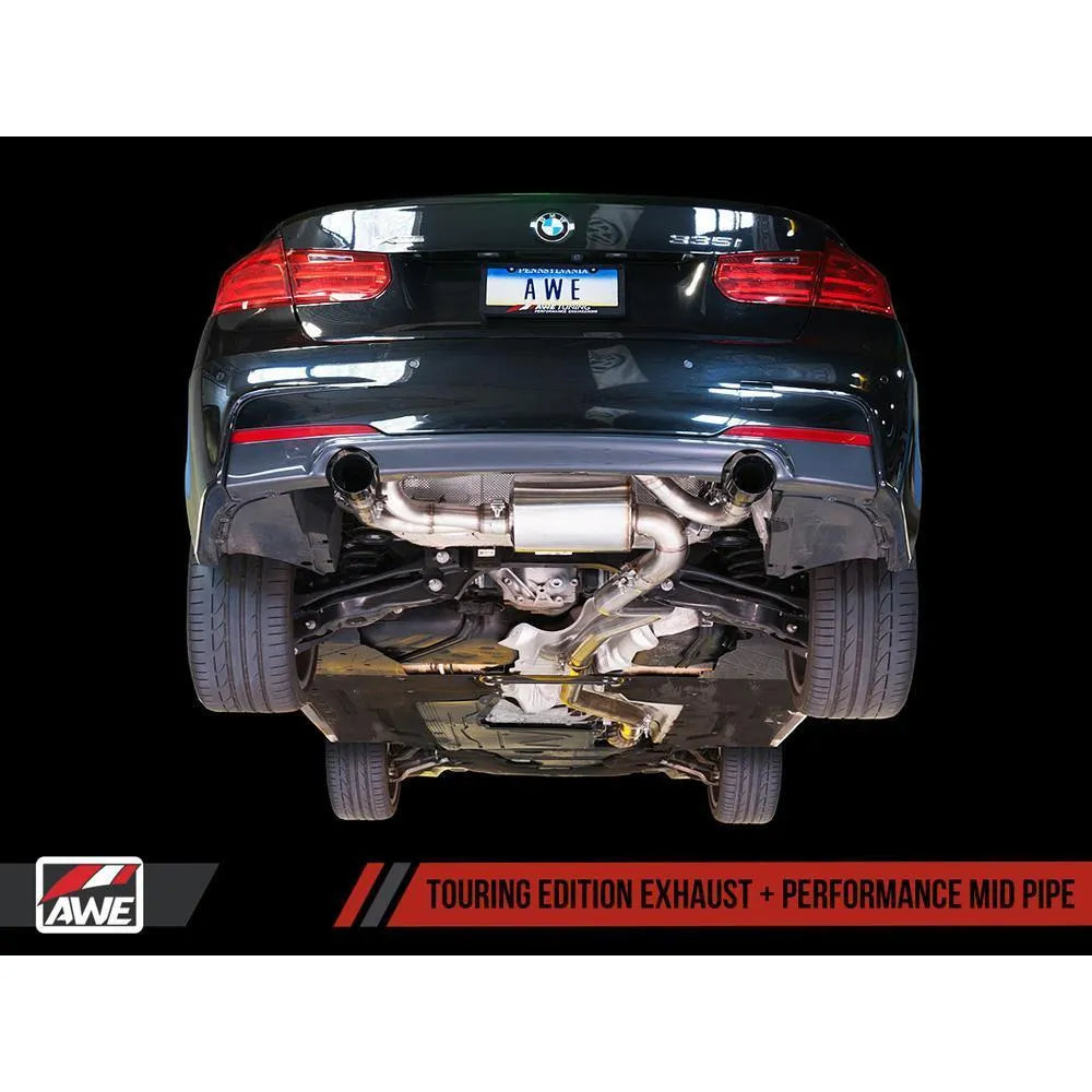 AWE Tuning Touring Axle Back Exhaust BMW F3X 335i/435i (12-16) (3010-32024)