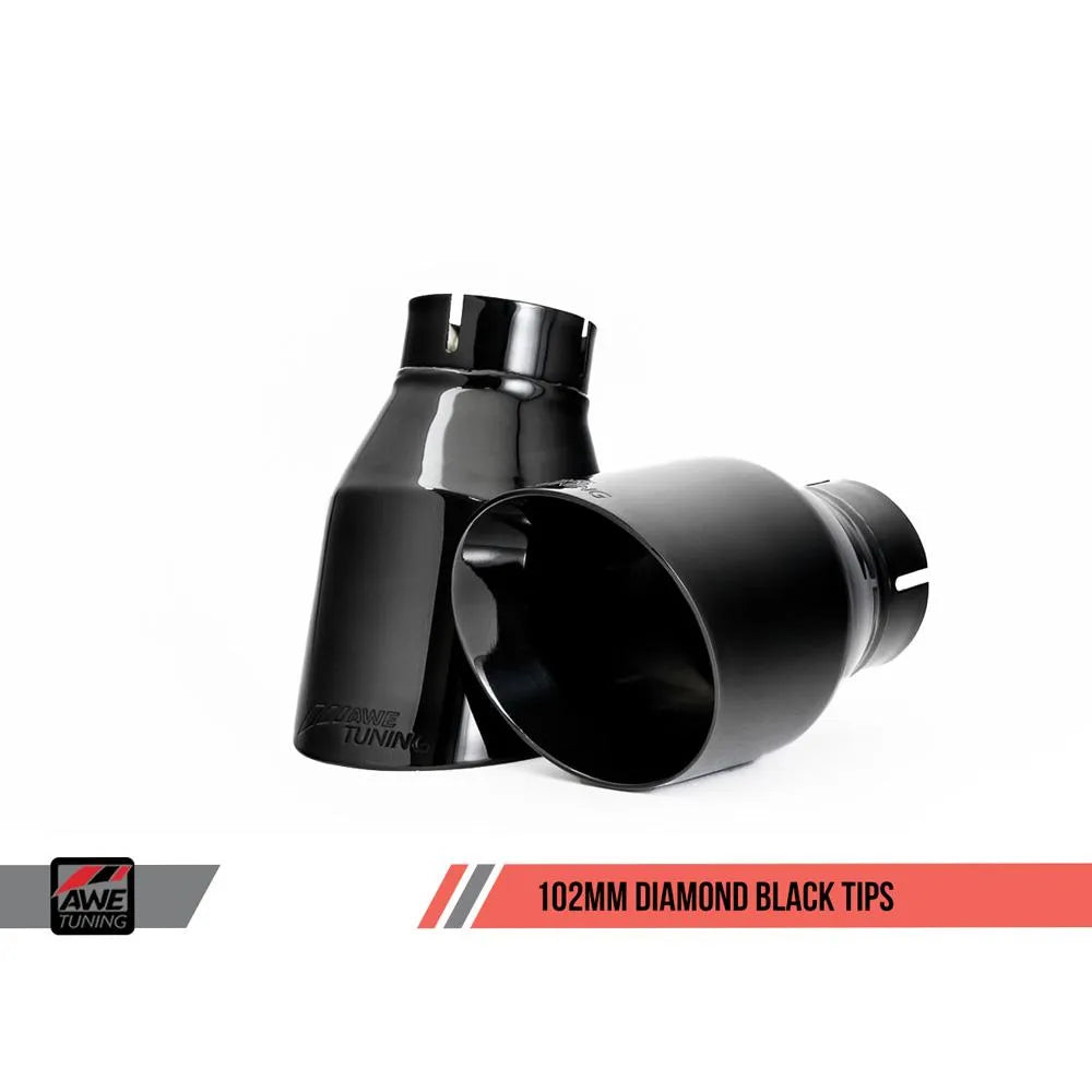 AWE SwitchPath Exhaust for Porsche 991.1/2 GT3/RS - Diamond Black Tips (3025-33016)