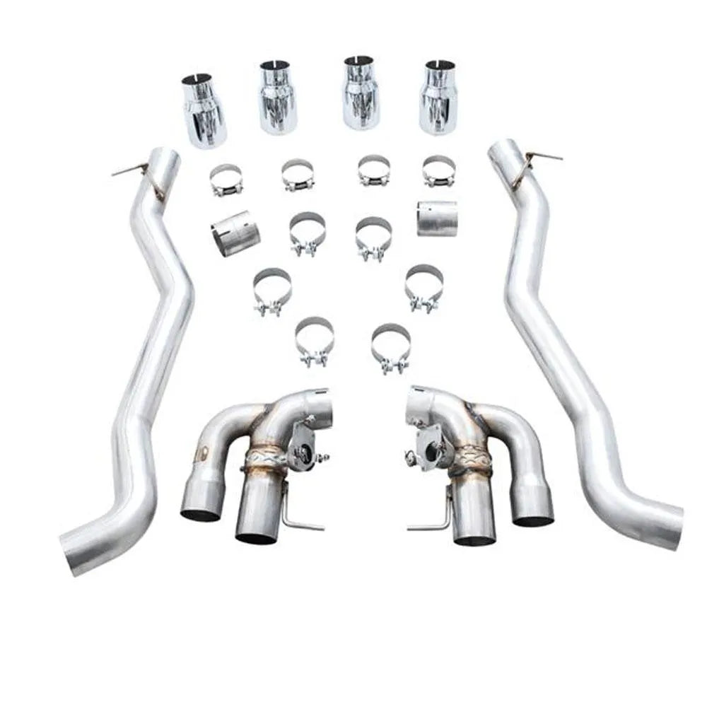 AWE Tuning AWE SwitchPath Axle-back Exhaust for BMW F90 M5 - Diamond Black Tips - 3025-43065