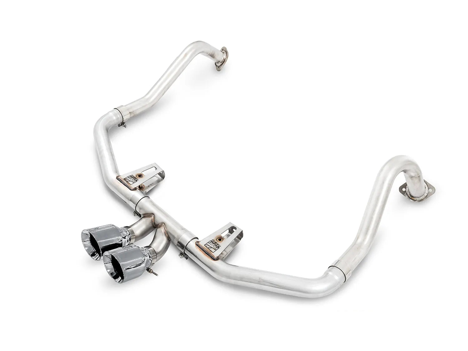 AWE Touring Edition Exhaust for Porsche 718 Boxster/Cayman - Silver Tips (3015-32080)