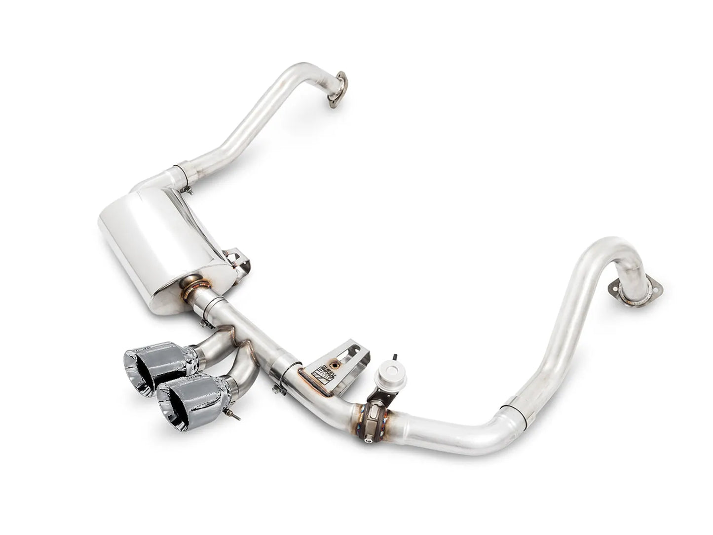 AWE Touring Edition Exhaust for Porsche 718 Boxster/Cayman - Silver Tips (3015-32080)