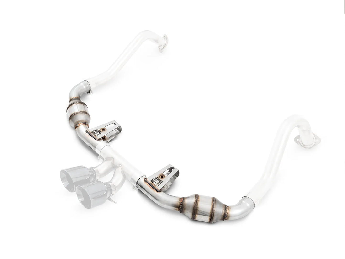 AWE Touring Edition Exhaust for Porsche 718 Boxster/Cayman - Silver Tips (3015-32080)