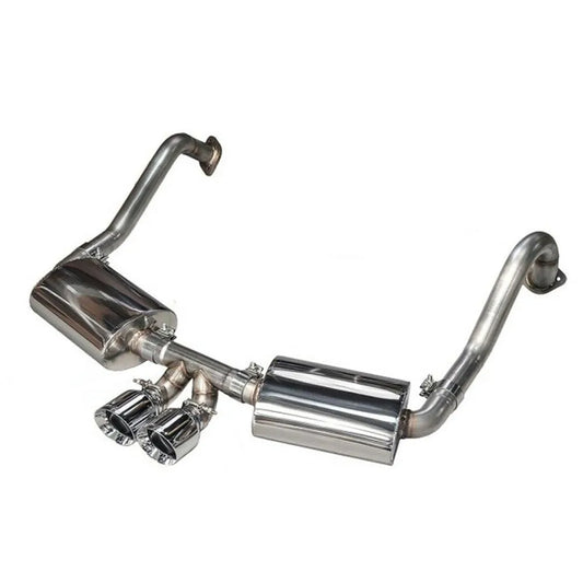 AWE Tuning Performance Exhaust System for Porsche 981 - With Chrome Silver Tips (3010-32020)