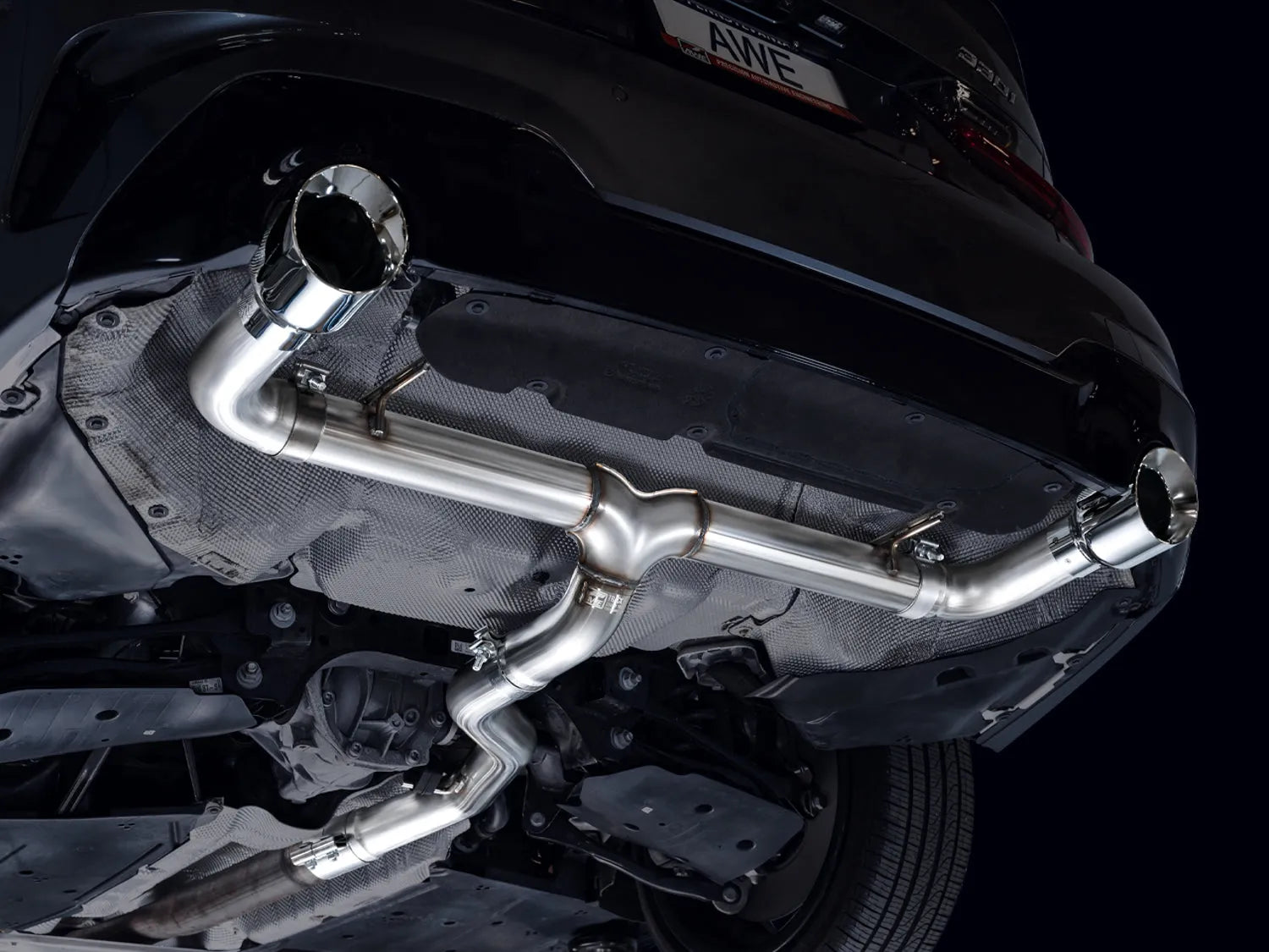 AWE Tuning G2X Touring Axle Back Exhaust | BMW 330i / 430i (3015-32429)