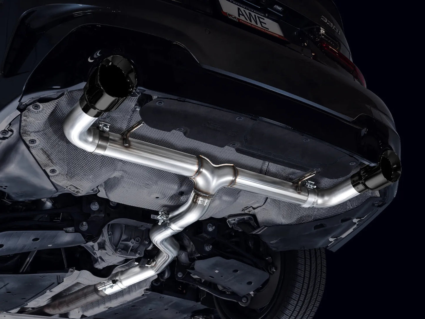 AWE Tuning G2X Touring Axle Back Exhaust | BMW 330i / 430i (3015-32429)