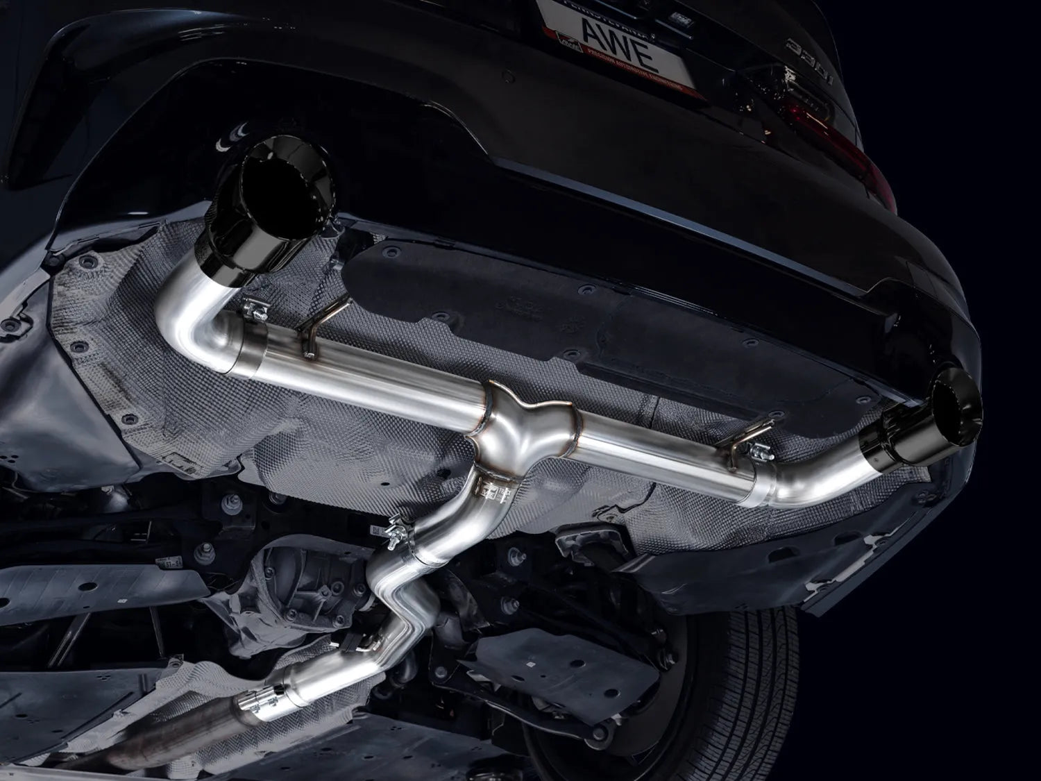 AWE Tuning G2X Touring Axle Back Exhaust | BMW 330i / 430i (3015-32429)