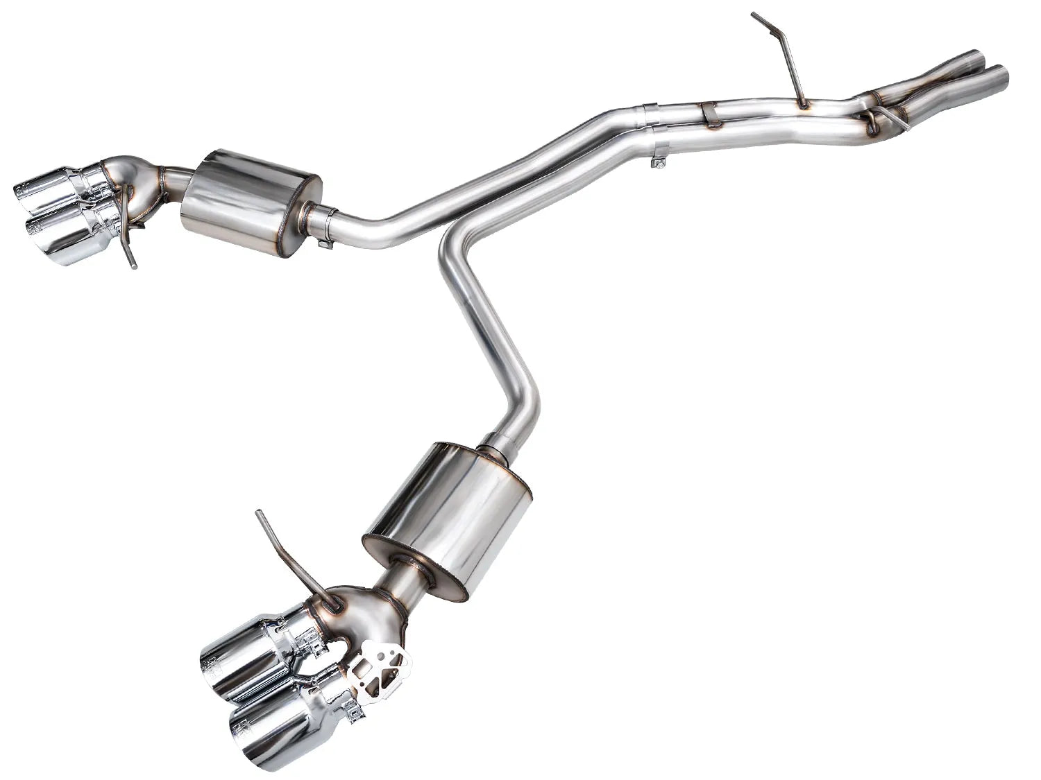 AWE Touring Catback Exhaust w/ Chrome Tips | Porsche Macan 2.9TT (22+)(3015-42952)