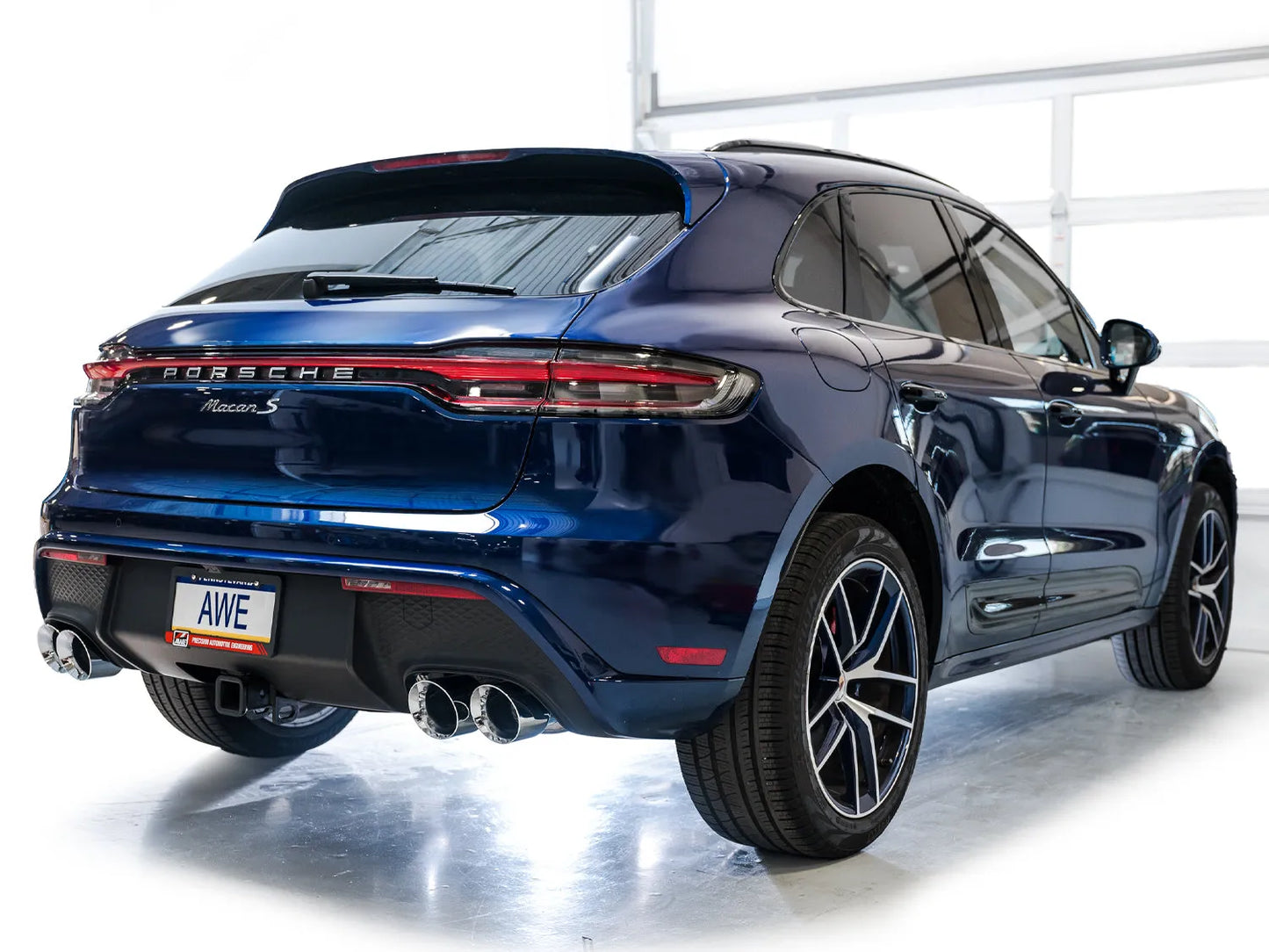 AWE Touring Catback Exhaust w/ Chrome Tips | Porsche Macan 2.9TT (22+)(3015-42952)