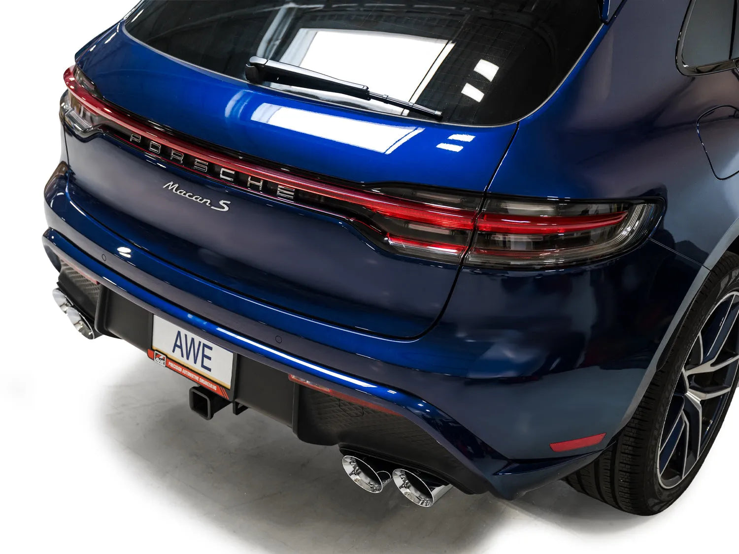 AWE Touring Catback Exhaust w/ Chrome Tips | Porsche Macan 2.9TT (22+)(3015-42952)