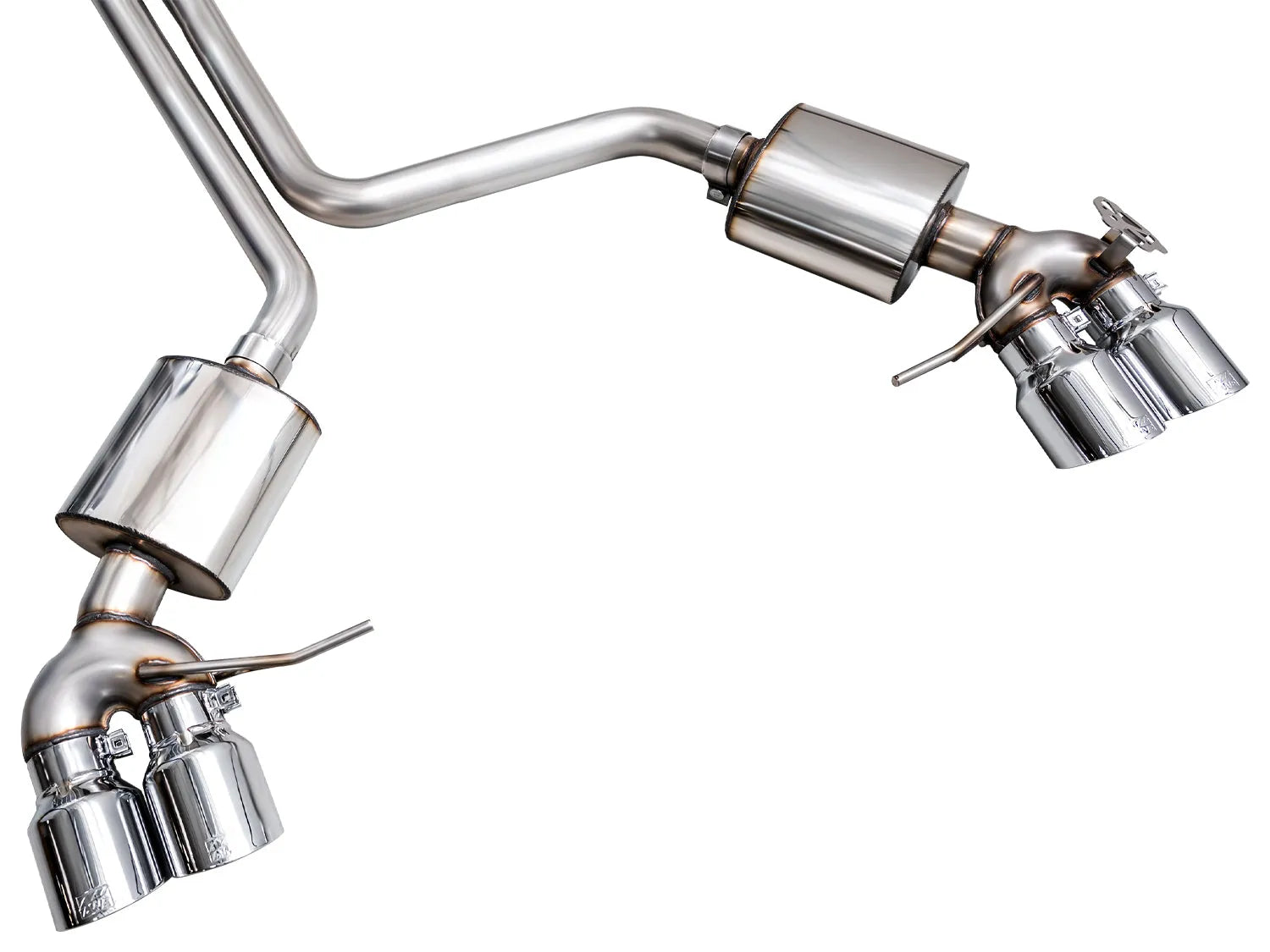 AWE Touring Catback Exhaust w/ Chrome Tips | Porsche Macan 2.9TT (22+)(3015-42952)