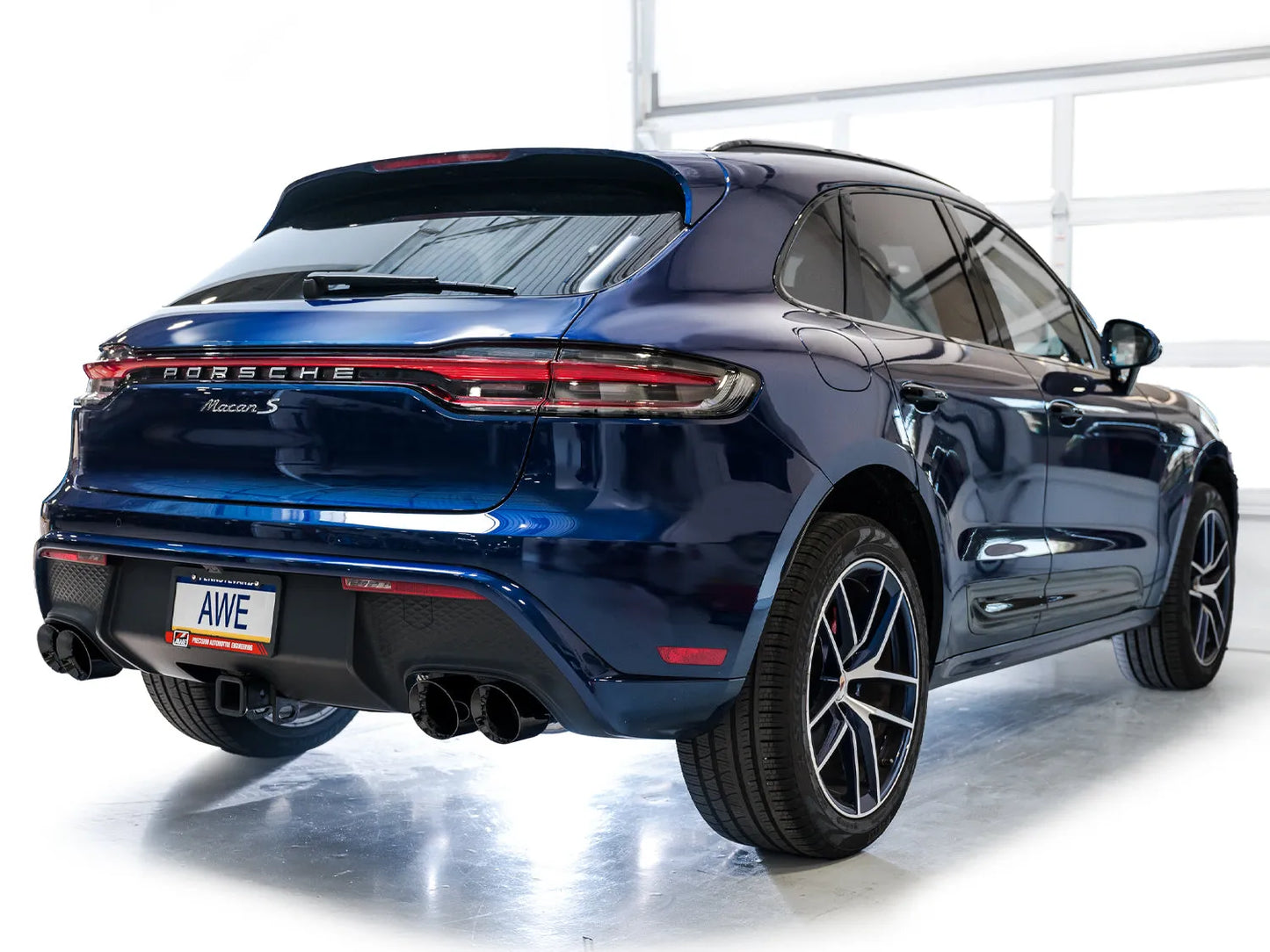 AWE Touring Catback Exhaust w/ Chrome Tips | Porsche Macan 2.9TT (22+)(3015-42952)
