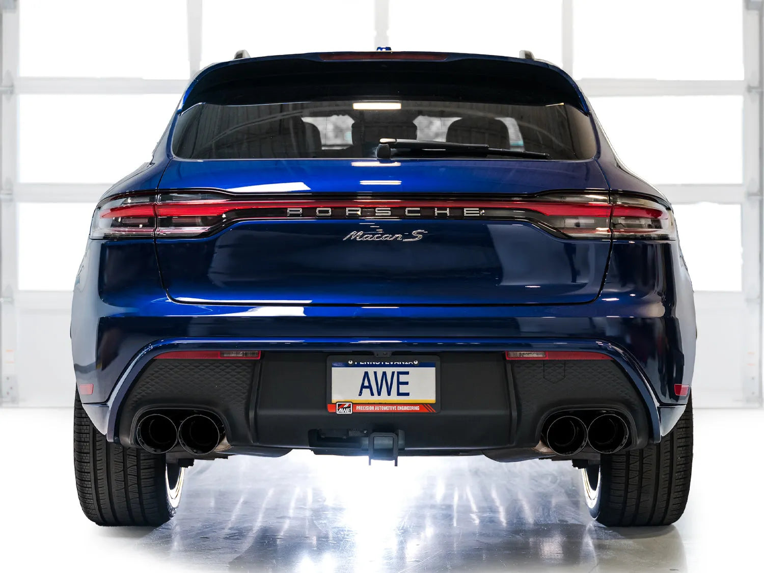 AWE Touring Catback Exhaust w/ Chrome Tips | Porsche Macan 2.9TT (22+)(3015-42952)
