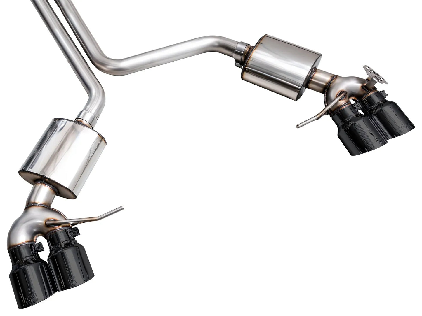 AWE Touring Catback Exhaust w/ Chrome Tips | Porsche Macan 2.9TT (22+)(3015-42952)