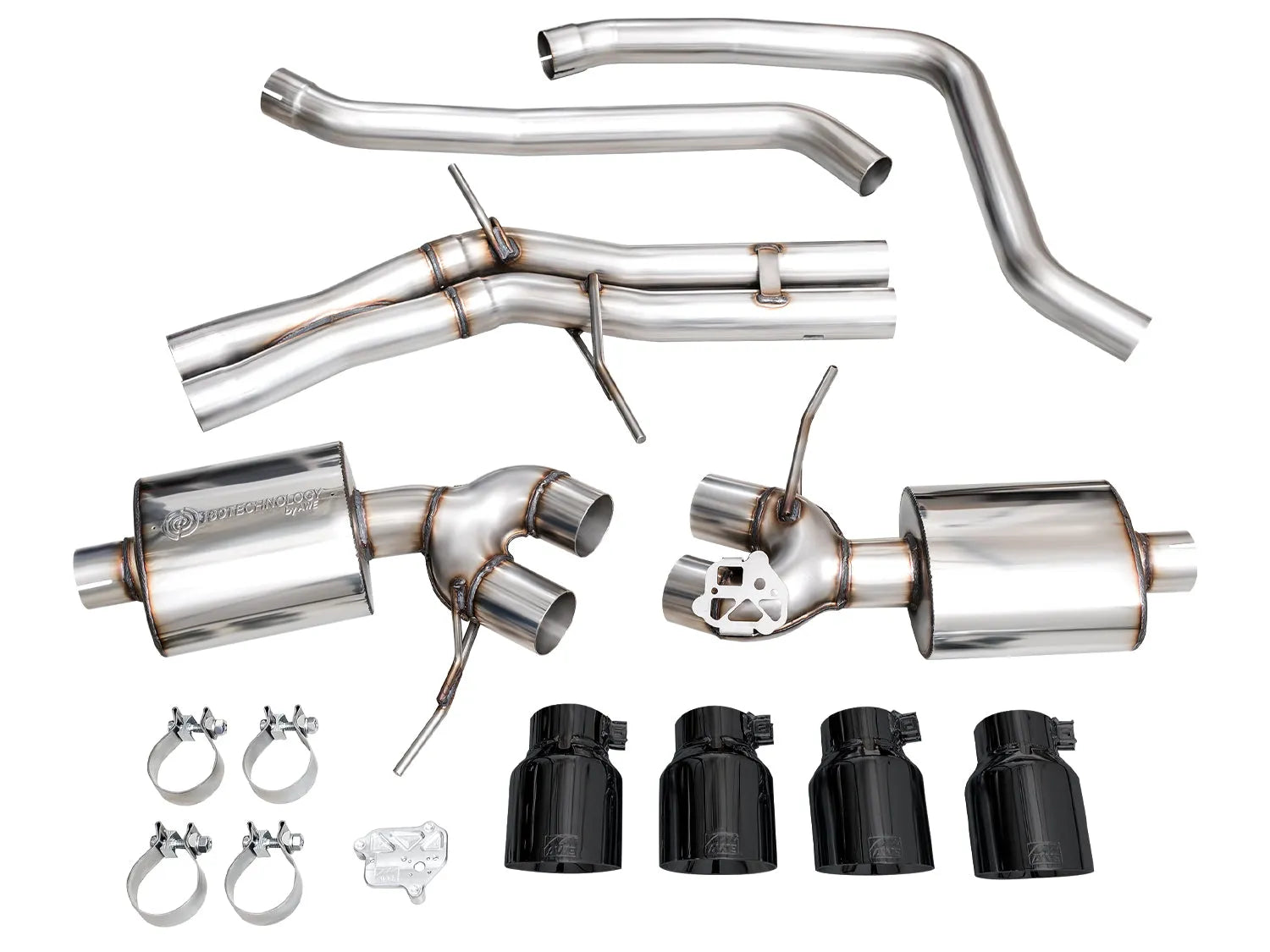 AWE Tuning Touring Catback Exhaust | Porsche Macan 19-21 3.0T/2.9TT (3015-43951)