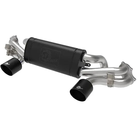 aFe 2.25-2.5in SS Cat-Back Exhaust Porsche Cayman GT4 (20-22) (49-36443-P)