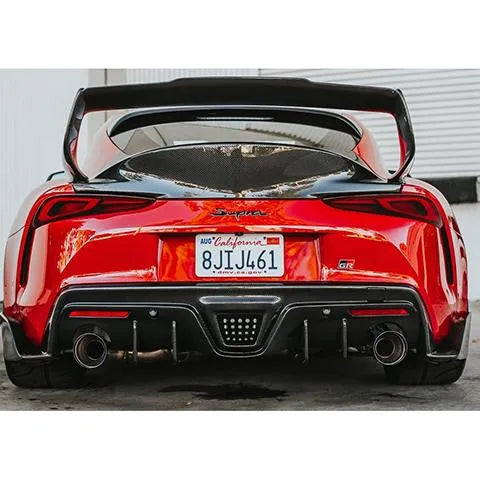 Seibon TD-Style Carbon Fiber Rear Spoiler | 2020-2026 Toyota Supra (RS20TYSUP-TD)