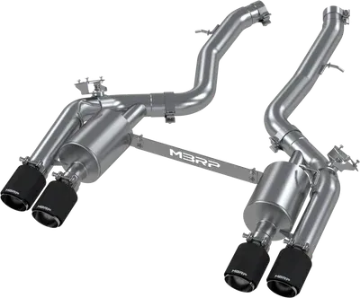MBRP Stainless Steel 3" Resonator-Back | BMW M2 (18-21) (S45023CF)