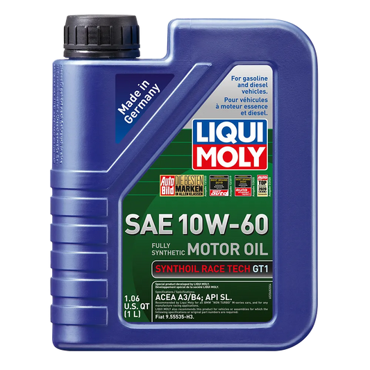 LIQUI MOLY 1L Synthoil Race Tech GT1 Motor Oil 10W-60 (2068)