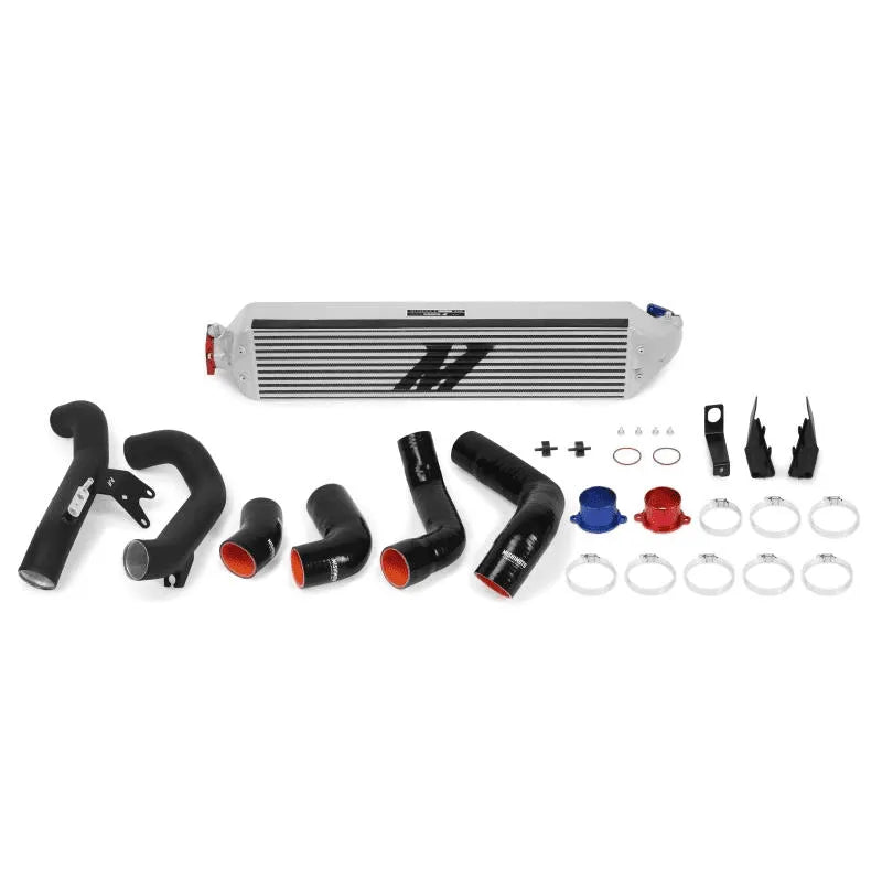 Mishimoto 2016+ Honda Civic 1.5T / 2017+ Honda Civic Si Black Intercooler Kit w/Red Pipes