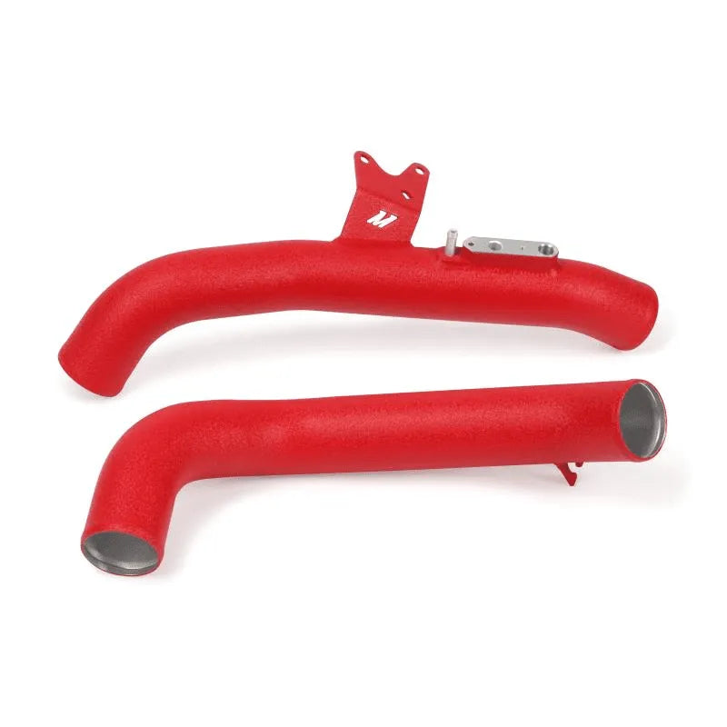 Mishimoto 2016+ Honda Civic 1.5T / 2017+ Honda Civic Si Black Intercooler Kit w/Red Pipes