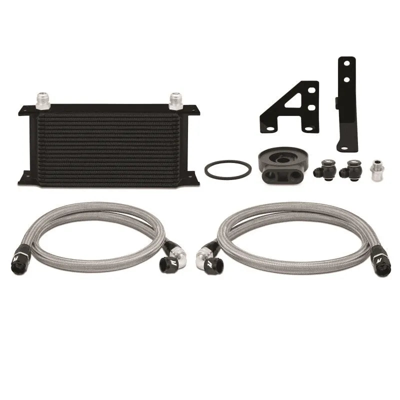 Mishimoto 2015 Subaru WRX Thermostatic Oil Cooler Kit - Black
