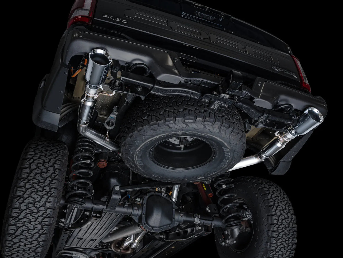 AWE Gen 3 Raptor SwitchPath Exhaust  - Chrome Silver Tips