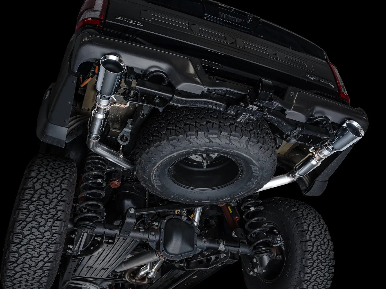 AWE Gen 3 Raptor SwitchPath Exhaust  - Chrome Silver Tips