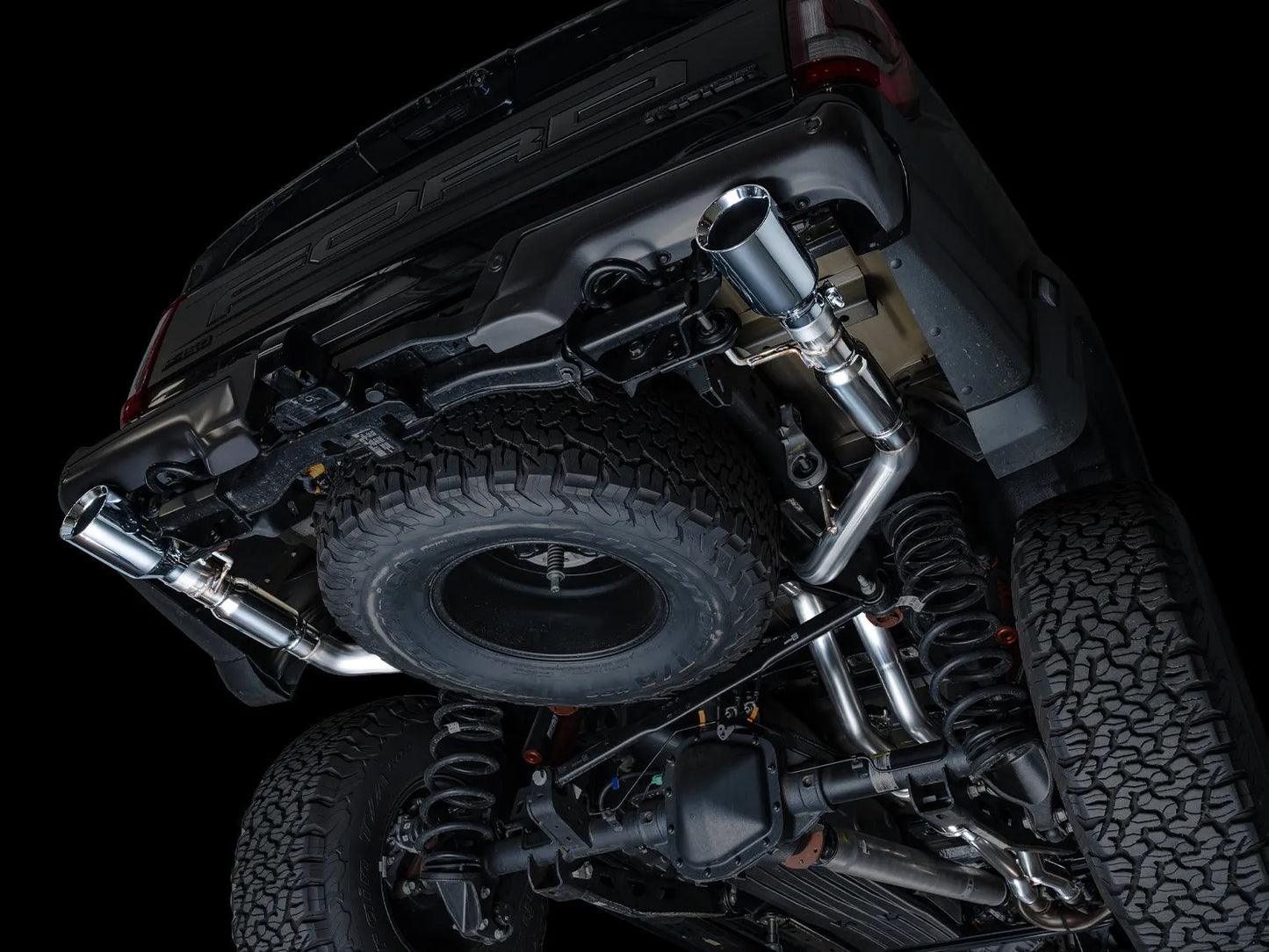 AWE Gen 3 Raptor SwitchPath Exhaust  - Chrome Silver Tips