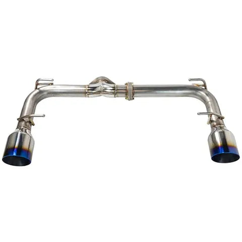 Remark 2022+ Subaru BRZ/Toyota GR86 Axle Back Exhaust w/Stainless Steel Single Wall Tip